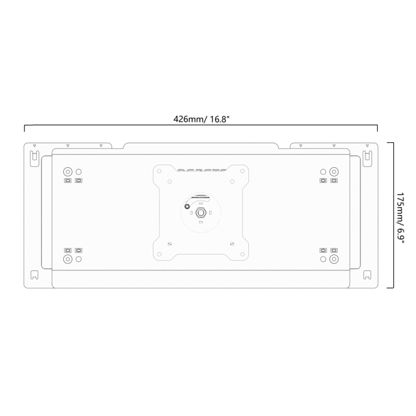 D - Board Monitor Mount - FIN SHOP AU