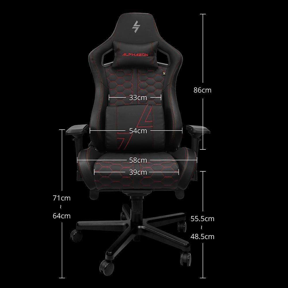 Alphaeon ZX2 Dark - FIN SHOP AUGaming Chair