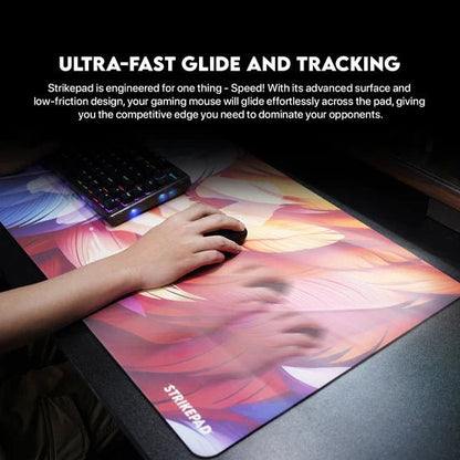 Fantech Full Size Holographic Mousemat Anti - Slip Rubber Desk Mouse Pad - FIN SHOP AU