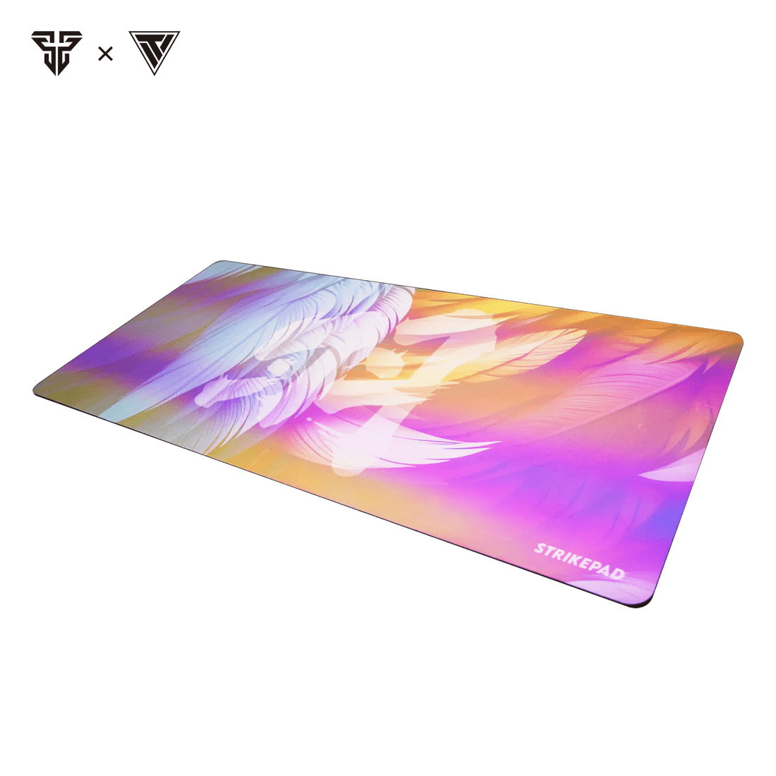 Fantech Full Size Holographic Mousemat Anti - Slip Rubber Desk Mouse Pad - FIN SHOP AU