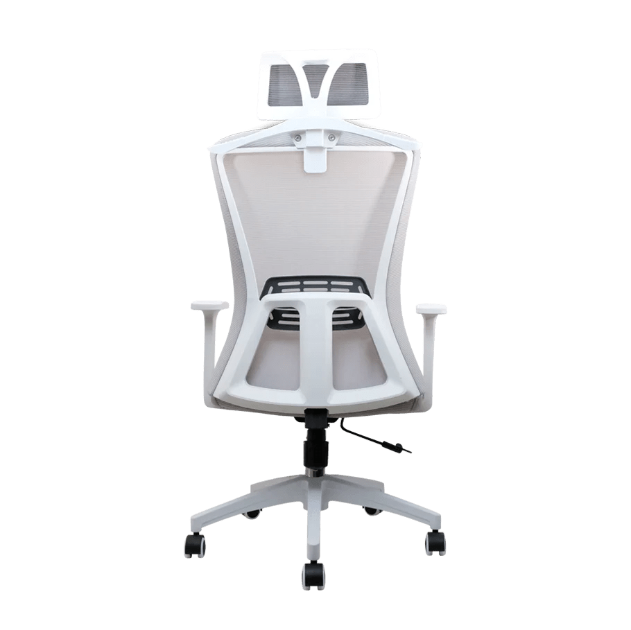 Fantech Gaming Ergonomic Office Chair Breathable Mesh - White (OC - A258) - FIN SHOP AU