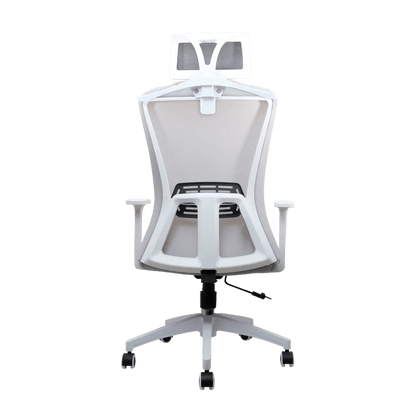 Fantech Gaming Ergonomic Office Chair Breathable Mesh - White (OC - A258) - FIN SHOP AU