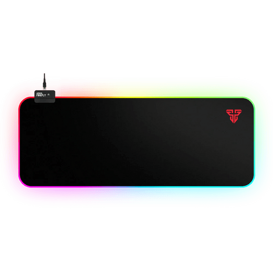 Fantech Large Size Deskmat RGB Mousemat - Black (FIREFLY MPR800s) - FIN SHOP AU