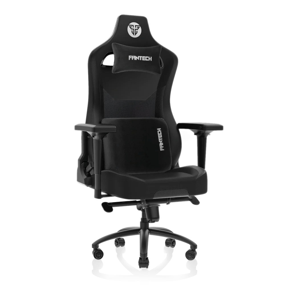 Fantech PU Leather Gaming Office Chair - Black (GC - 283) - FIN SHOP AU