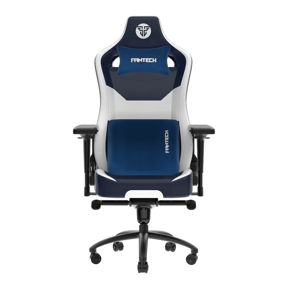 Fantech PU Leather Gaming Office Chair - Blue (GC - 283) - FIN SHOP AU