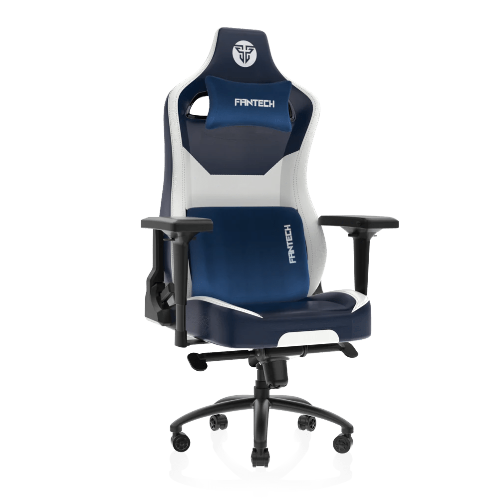 Fantech PU Leather Gaming Office Chair - Blue (GC - 283) - FIN SHOP AU