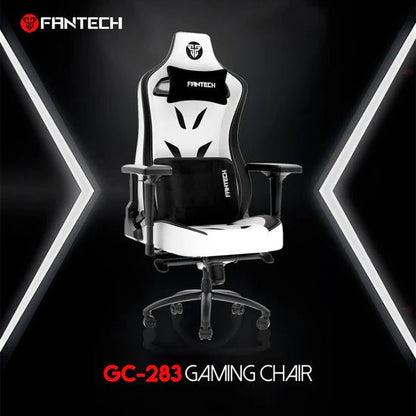 Fantech PU Leather Gaming Office Chair - Space White (GC - 283) - FIN SHOP AU