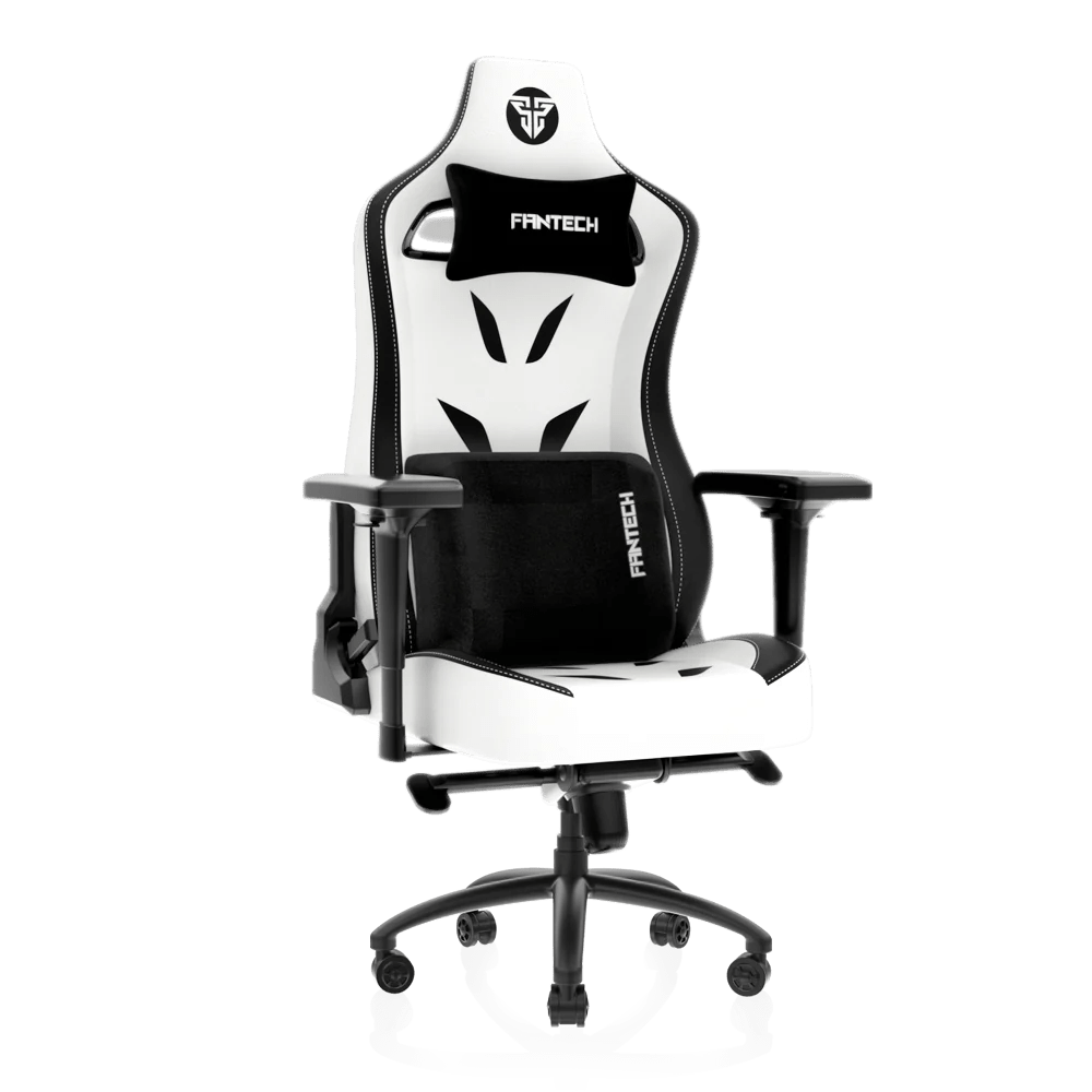 Fantech PU Leather Gaming Office Chair - Space White (GC - 283) - FIN SHOP AU