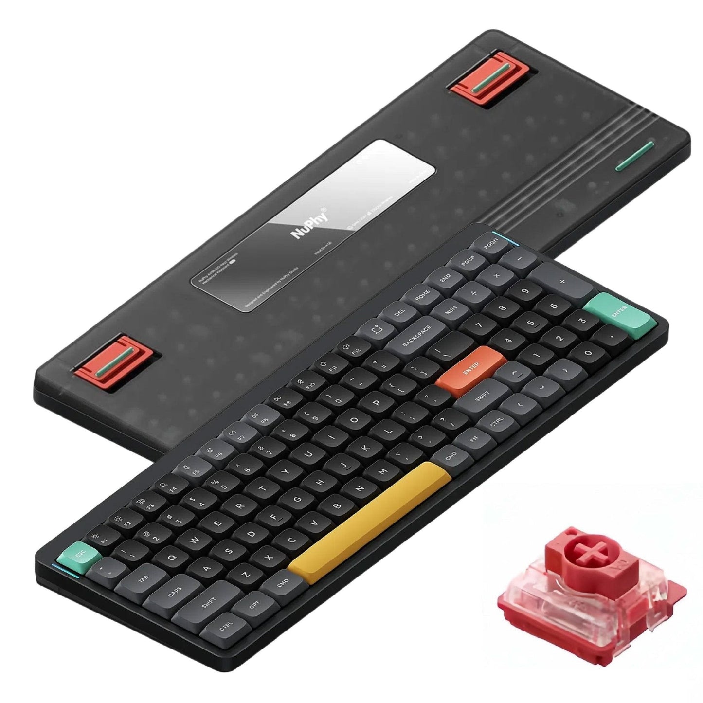 NuPhy Air96 V2 Low - Profile Wireless Mechanical Keyboard - FIN SHOP AU