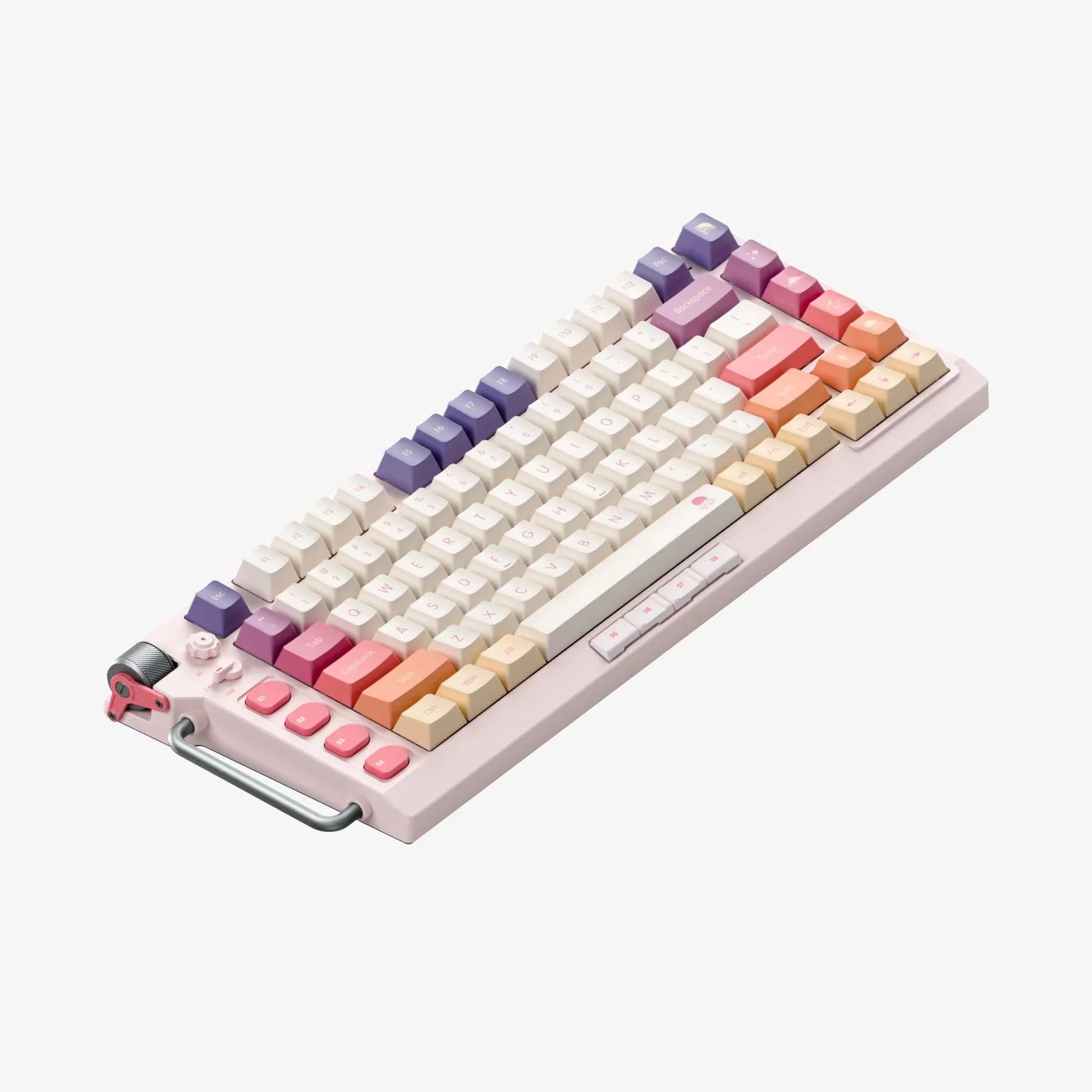 NuPhy Carmine Cloud Cherry Profile Dye - sub PBT Keycaps - FIN SHOP AU