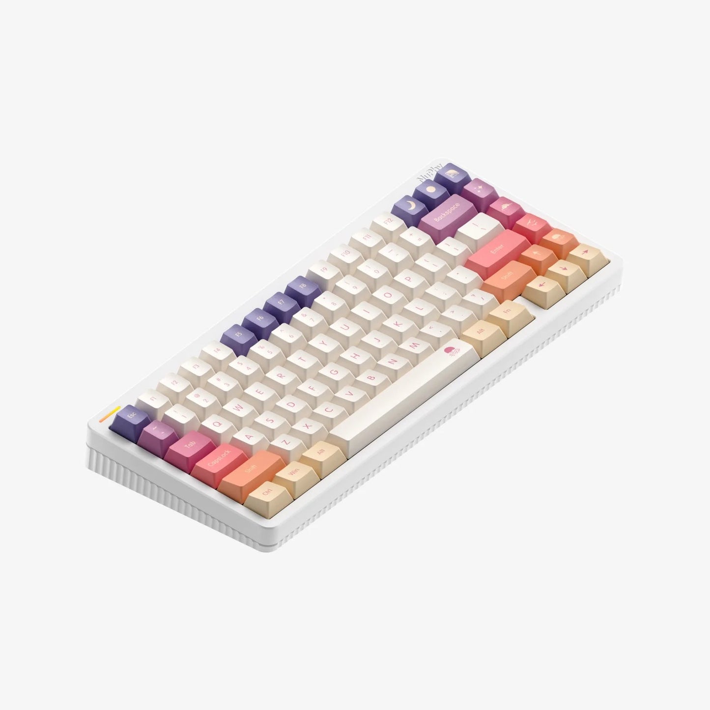 NuPhy Carmine Cloud Cherry Profile Dye - sub PBT Keycaps - FIN SHOP AU