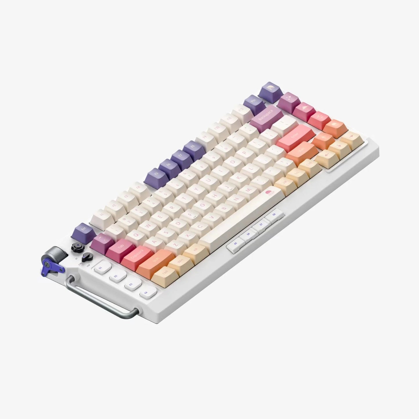 NuPhy Carmine Cloud Cherry Profile Dye - sub PBT Keycaps - FIN SHOP AU