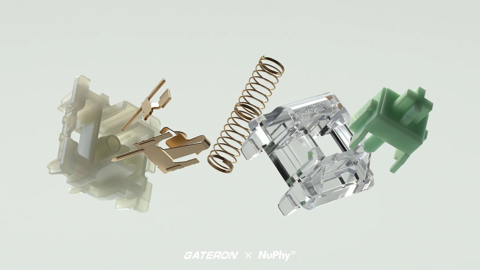 NuPhy Gateron Baby Kangaroo Switches - 110pcs/Set - FIN SHOP AU