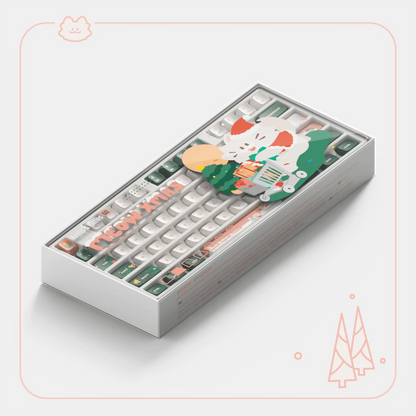 NuPhy Meow Xmas KDA Dye - sub PBT Keycaps - FIN SHOP AU