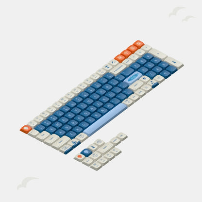 NuPhy Shiokaze nSA Dye - sub PBT Keycaps - FIN SHOP AU