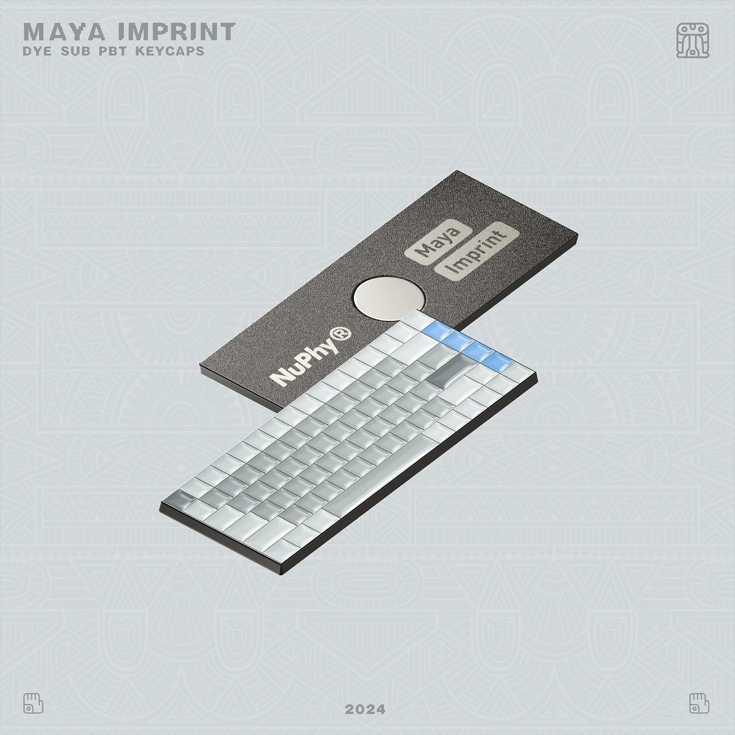 NuPhy x Keytok Maya Imprint nSA Low - Profile Keycaps - FIN SHOP AU