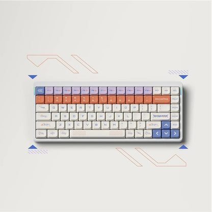 NuPhy x Keytok Space Engineer nSA Dye - sub Low - Profile PBT Keycaps - FIN SHOP AU