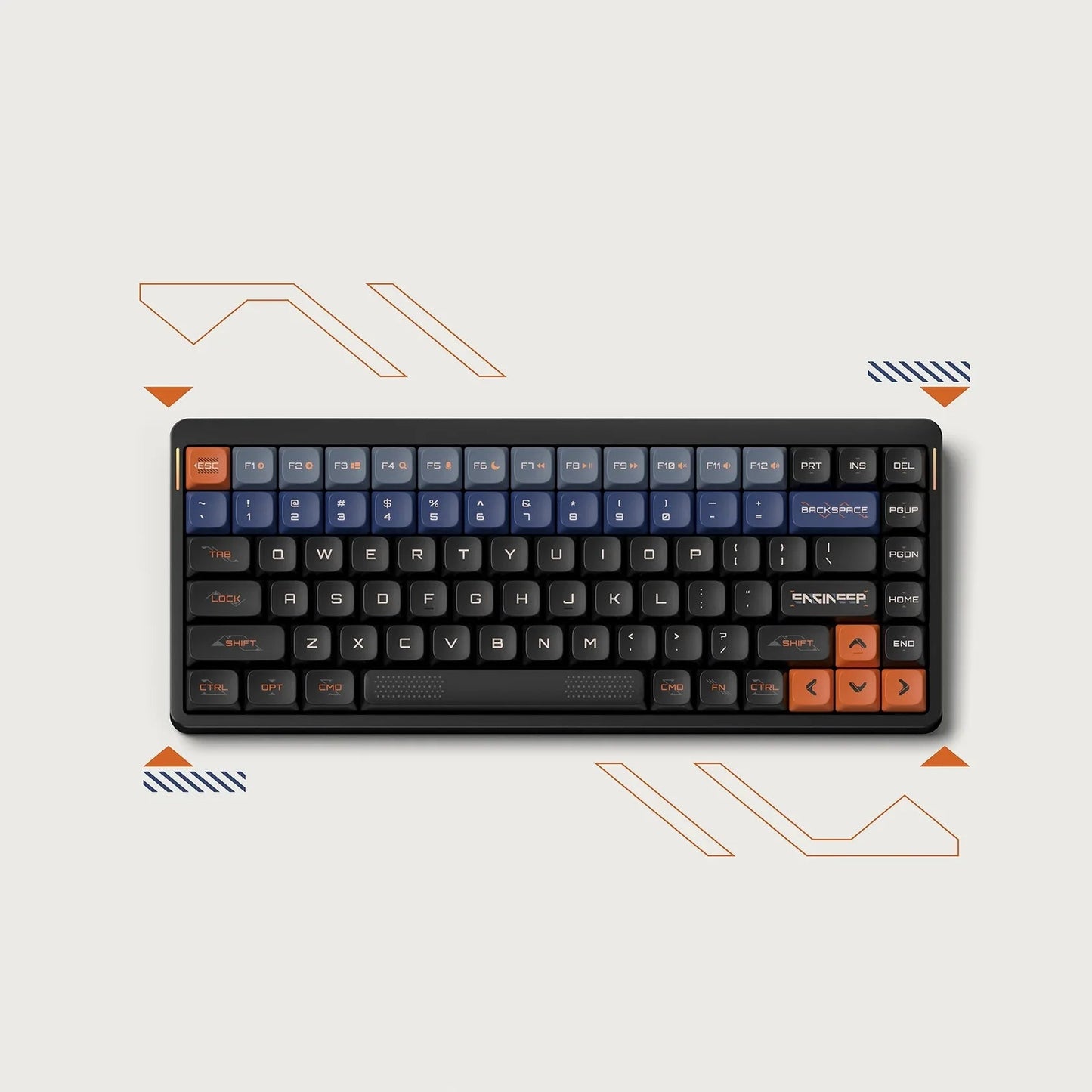 NuPhy x Keytok Space Engineer nSA Dye - sub Low - Profile PBT Keycaps - FIN SHOP AU